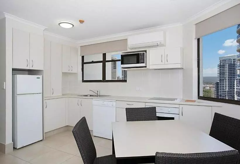 آپارتمان 1 خوابه با بالکن و چشم‌انداز دریا, Voyager Resort