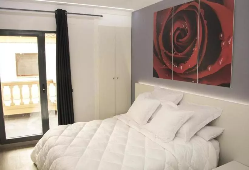 اتاق استاندارد با بالکن, Alcalá Del Jucar Hotel Pelayo