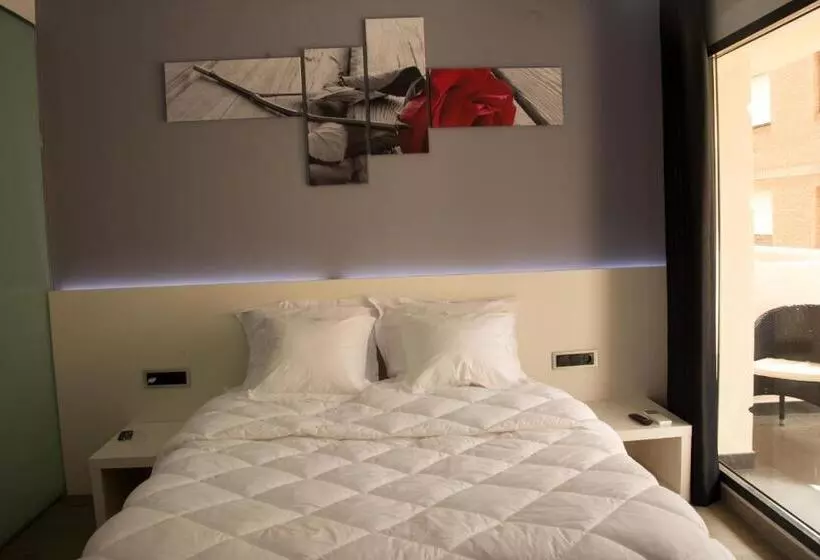 اتاق لوکس با بالکن, Alcalá Del Jucar Hotel Pelayo