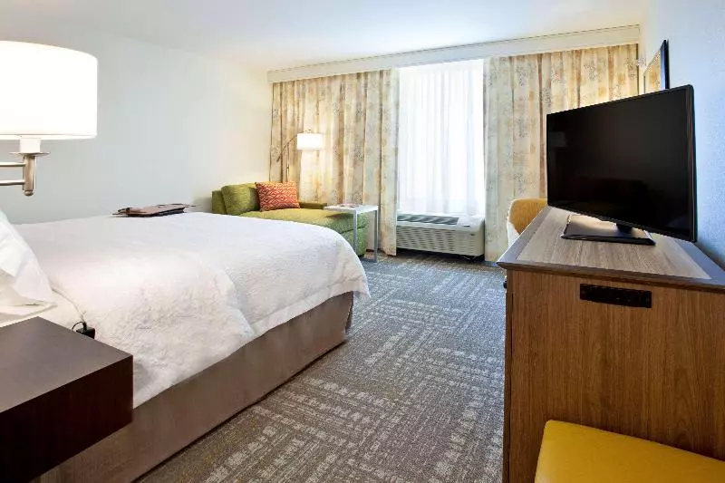 キングサイズベッドのスタンダードルーム, Hampton Inn & Suites Minneapolis/downtown