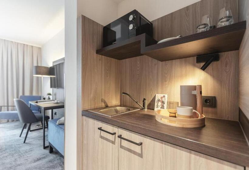 带1个卧室的公寓, Acora Augsburg Living The City