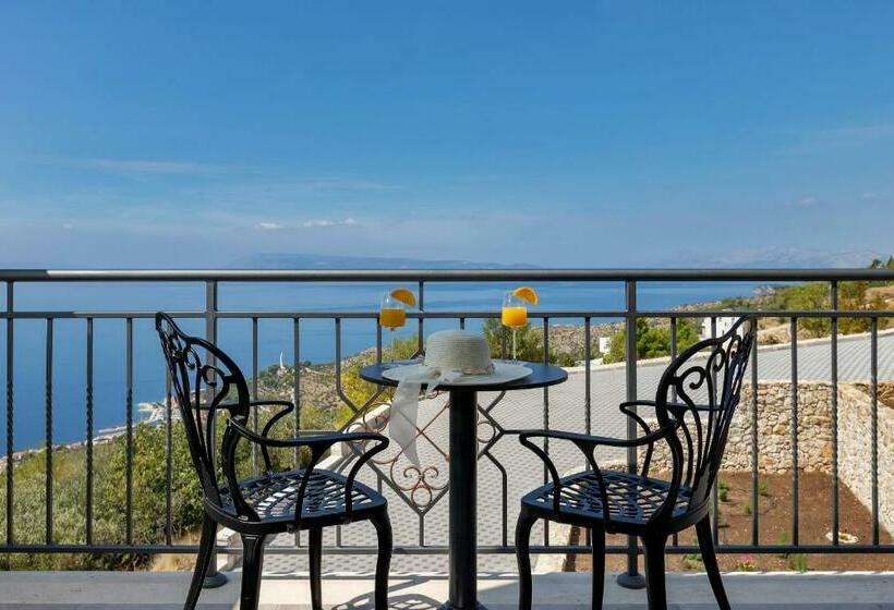 غرفة ديلوكس ذات إطلالة جانبية على البحر, Heritage Hotel Liberan