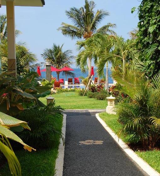 بنجلو قياسى مطلّ علي الحديقة, Bali Dive Resort And Spa