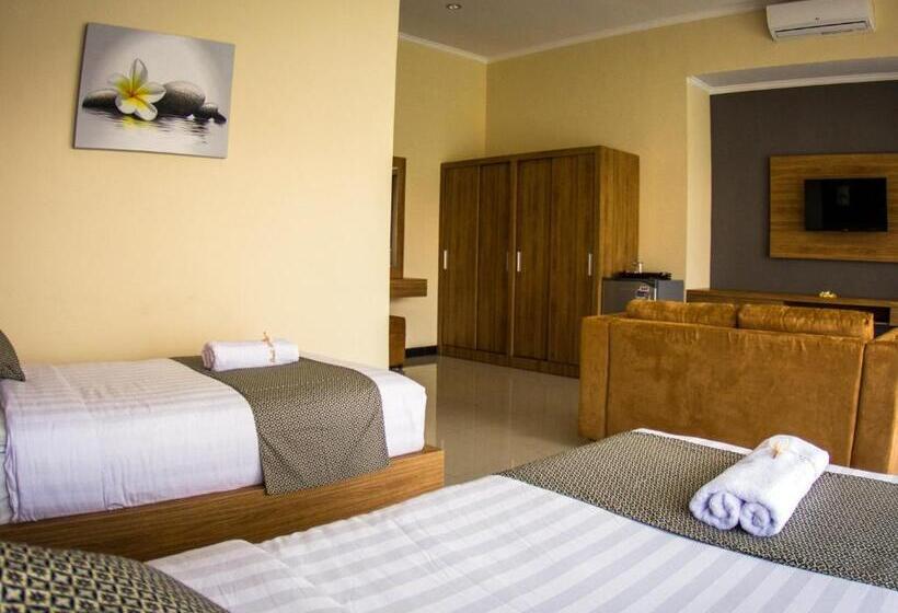 בונגלו סטנדרט עם נוף לגינה, Bali Dive Resort And Spa