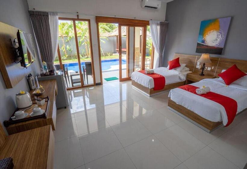 Номер Стандарт Вид на Бассейн, Bali Dive Resort And Spa