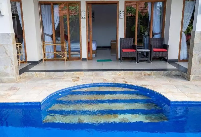 اتاق استاندارد با چشم‌انداز استخر, Bali Dive Resort And Spa