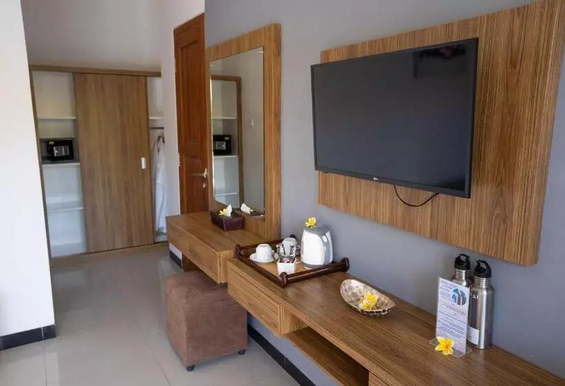 اتاق استاندارد با چشم‌انداز استخر, Bali Dive Resort And Spa