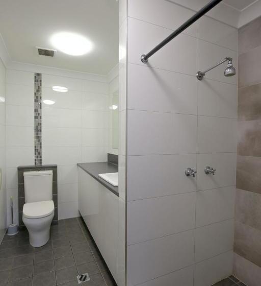 اتاق استاندارد یک تخته با سرویس بهداشتی مشترک, Bayview Hotel Woy Woy