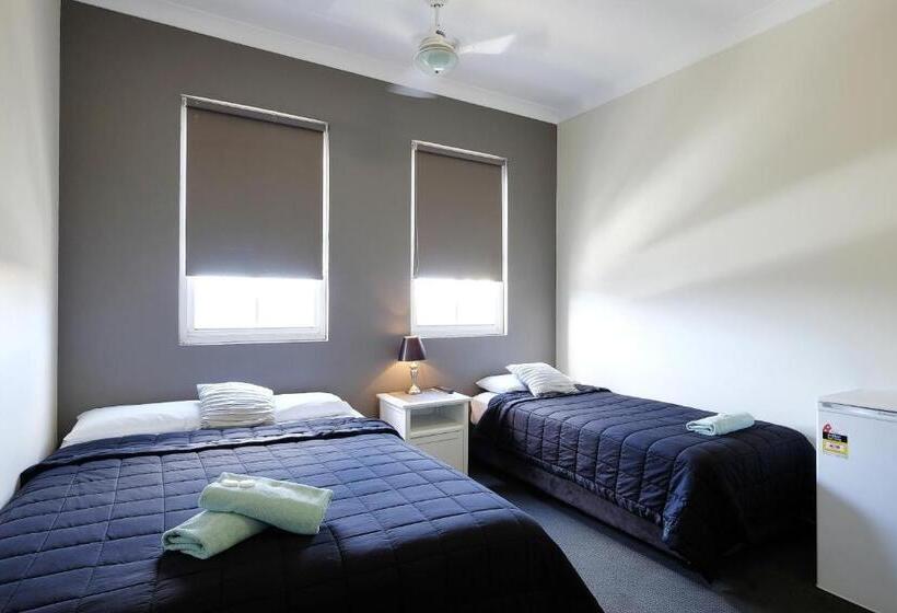 اتاق استاندارد یک تخته با سرویس بهداشتی مشترک, Bayview Hotel Woy Woy