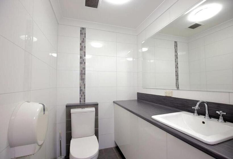 اتاق استاندارد یک تخته با سرویس بهداشتی مشترک, Bayview Hotel Woy Woy