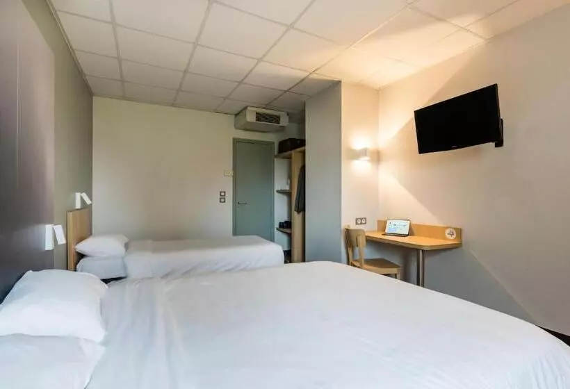 Standard Kolmen Hengen Huone, B&b Hotel Rouen Saint étienne Du Rouvray