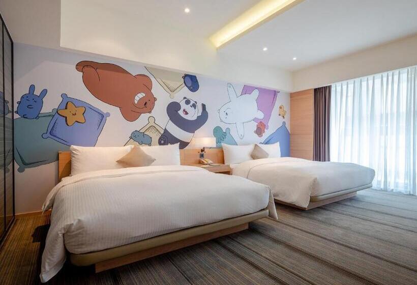 اتاق پریمیوم چهارنفره, Cozzi Ximen Tainan