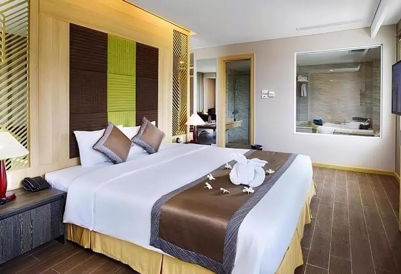 Deluxe-huone Merinäkymä Parveke, Muong Thanh Holiday Mui Ne