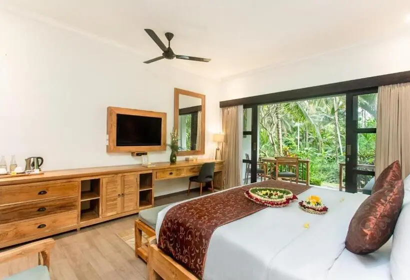 Sviitti Näkymä, Manah Shanti Suites By Pramana Villas