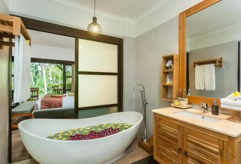 Sviitti Näkymä, Manah Shanti Suites By Pramana Villas