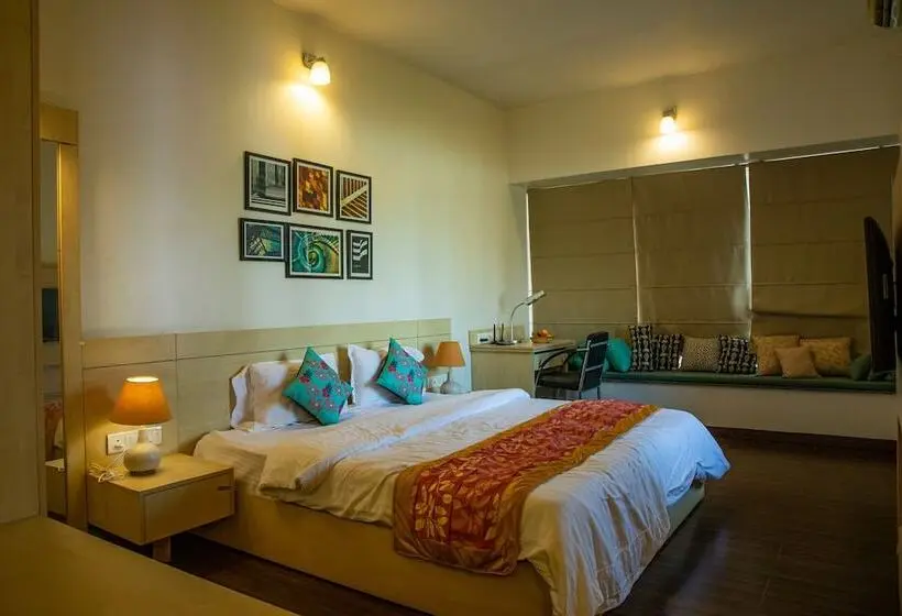 テラス付きスタンダードワンルーム, Pushpam Lords Resort Karjat Pure Veg