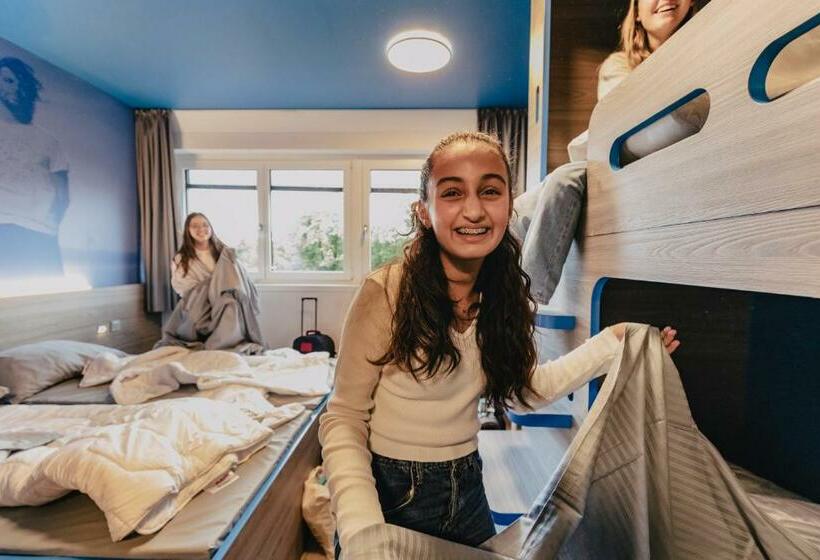 4인용 스탠다드 룸, Jugendherberge München City Hostel