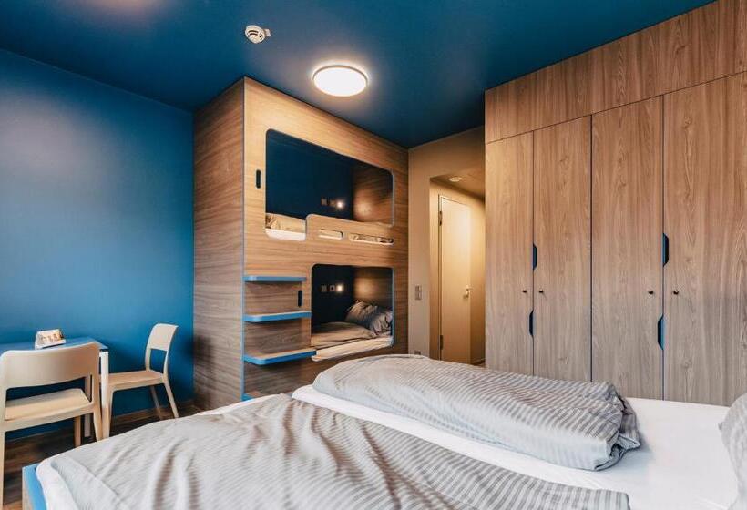 4인용 스탠다드 룸, Jugendherberge München City Hostel