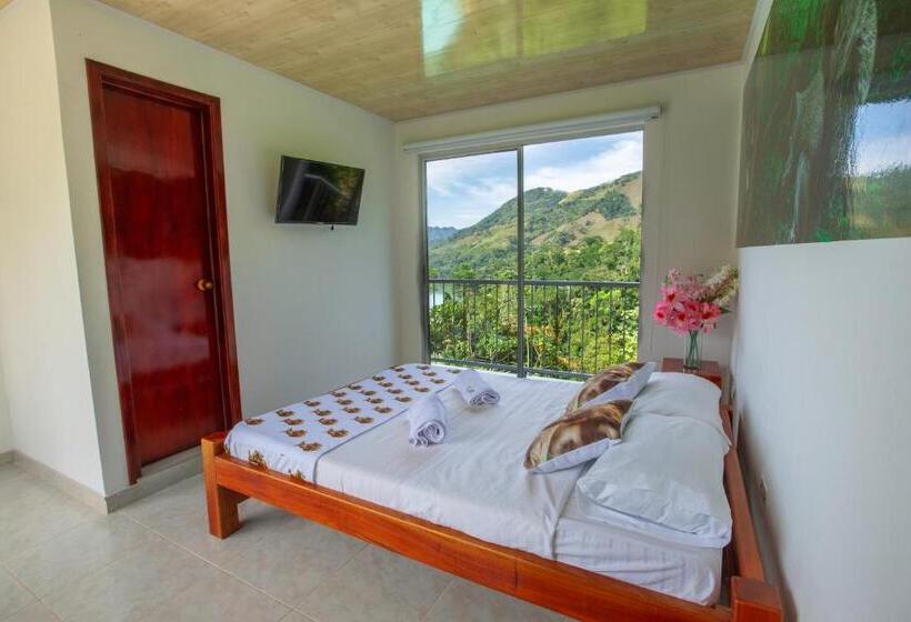스탠다드 룸 호수 전망, Ecohotel Campo Alegre