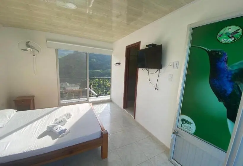 バルコニー付きスタンダードルーム, Ecohotel Campo Alegre