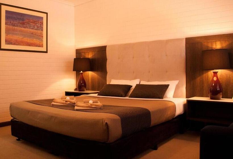 キングサイズベッドのスタンダードルーム, Angaston Vineyards Motel