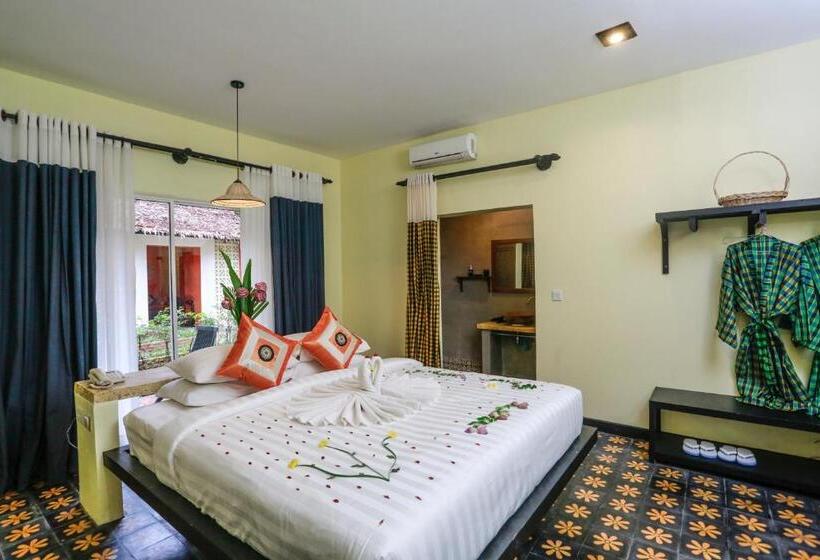 اتاق لوکس با تخت بزرگ, Home Indochine D Angkor