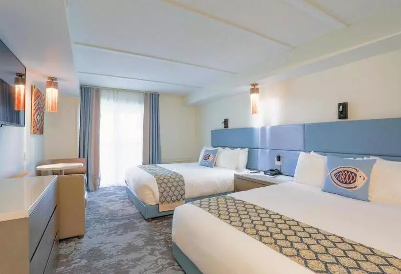 クイーンベッドのデラックスルーム, Living Water Resort & Spa
