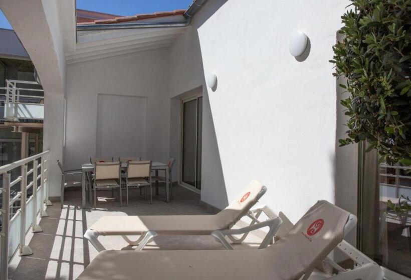 דירת דופלקס בת חדר שינה 1, Résidence Du Lido