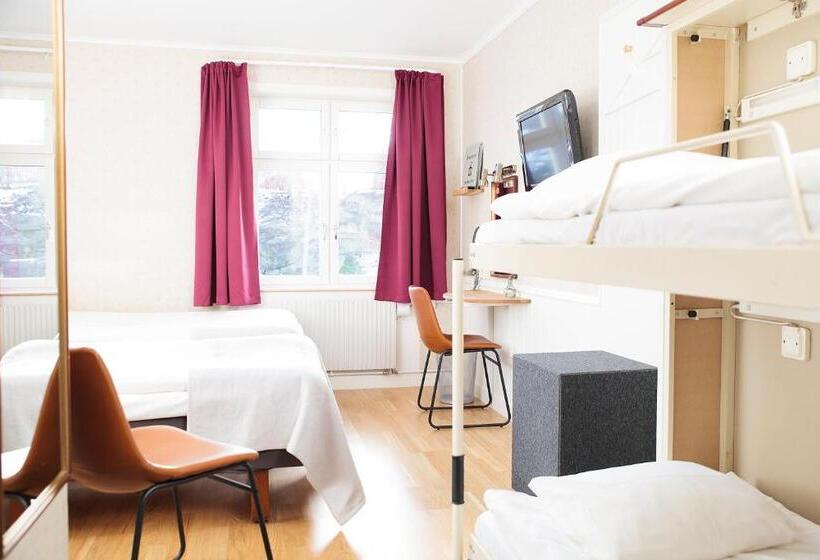 חדר סטנדרט לארבעה, Stf Zinkensdamm Hostel