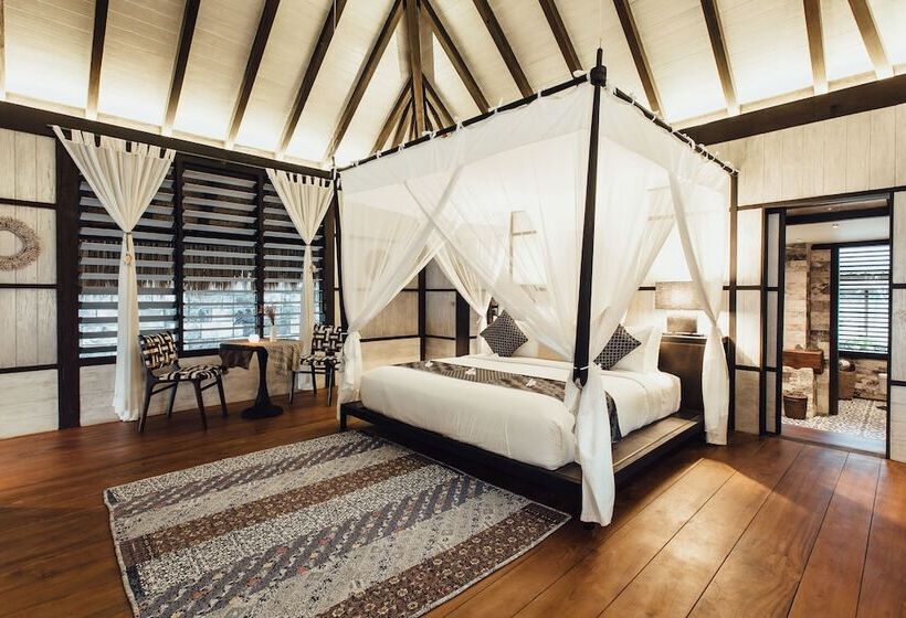 فيلا غرفتين نوم مطلة على البحر, Suarga Padang Padang