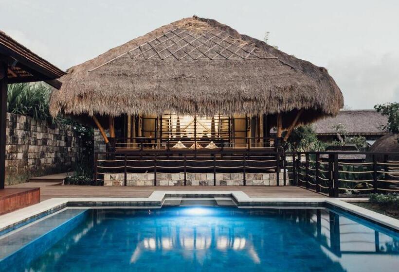 فيلا غرفتين نوم مطلة على البحر, Suarga Padang Padang