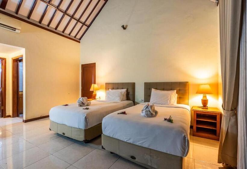 דירת דלוקס 2 חדרי שינה, Taman Surgawi Resort & Spa