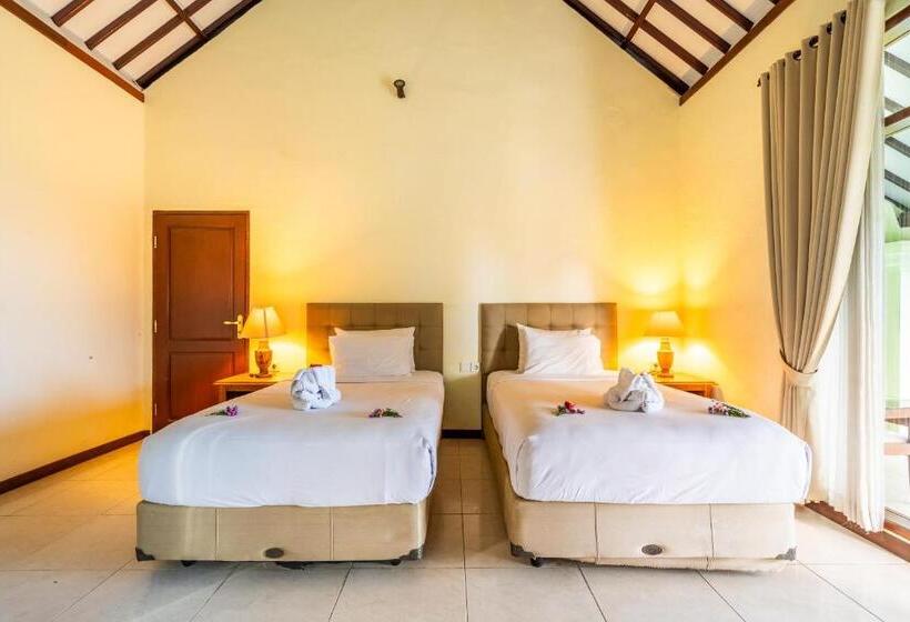 דירת דלוקס 2 חדרי שינה, Taman Surgawi Resort & Spa