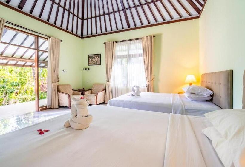 חדר דלוקס נוף לגינה, Taman Surgawi Resort & Spa