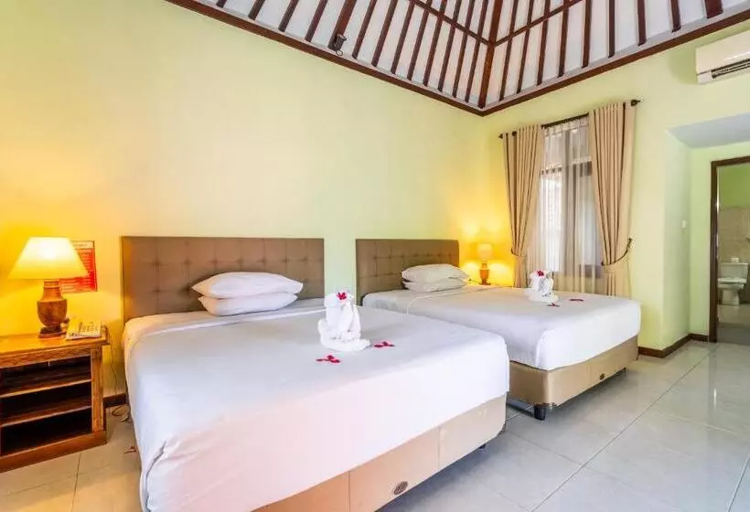 اتاق لوکس با چشم‌انداز باغ, Taman Surgawi Resort & Spa