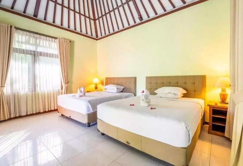 اتاق لوکس با چشم‌انداز باغ, Taman Surgawi Resort & Spa