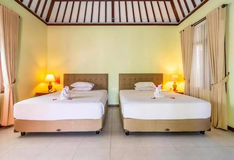 اتاق لوکس با چشم‌انداز باغ, Taman Surgawi Resort & Spa