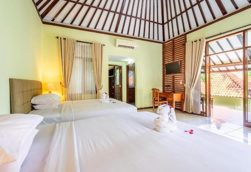 חדר דלוקס נוף לגינה, Taman Surgawi Resort & Spa