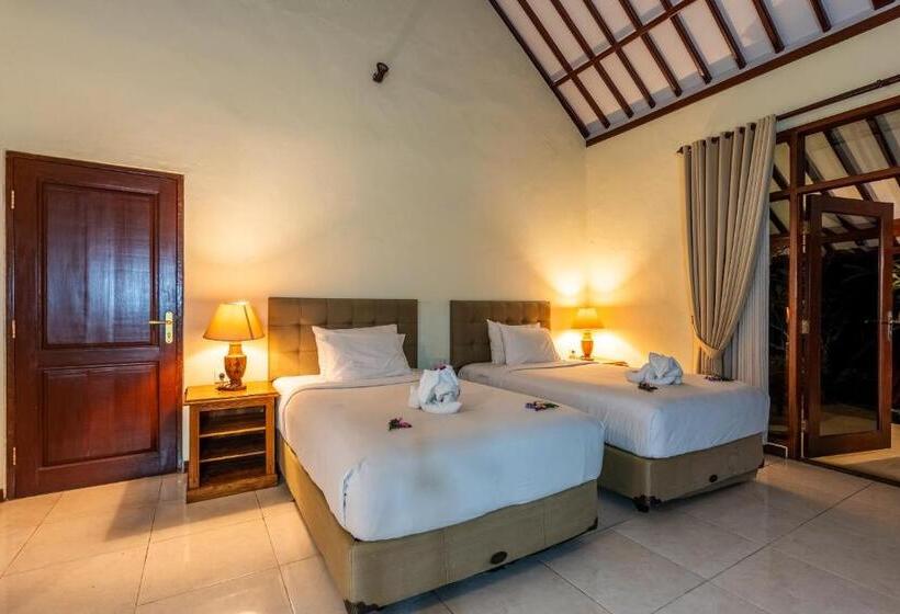 דירת דלוקס 2 חדרי שינה, Taman Surgawi Resort & Spa