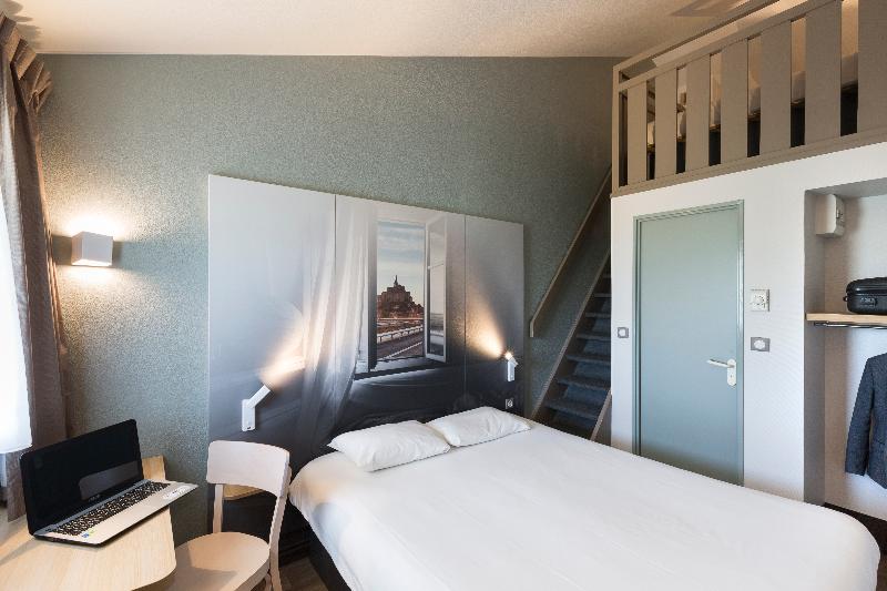 חדר קלאסי לארבעה, B&b Hotel Avranches Baie Du Mont St Michel