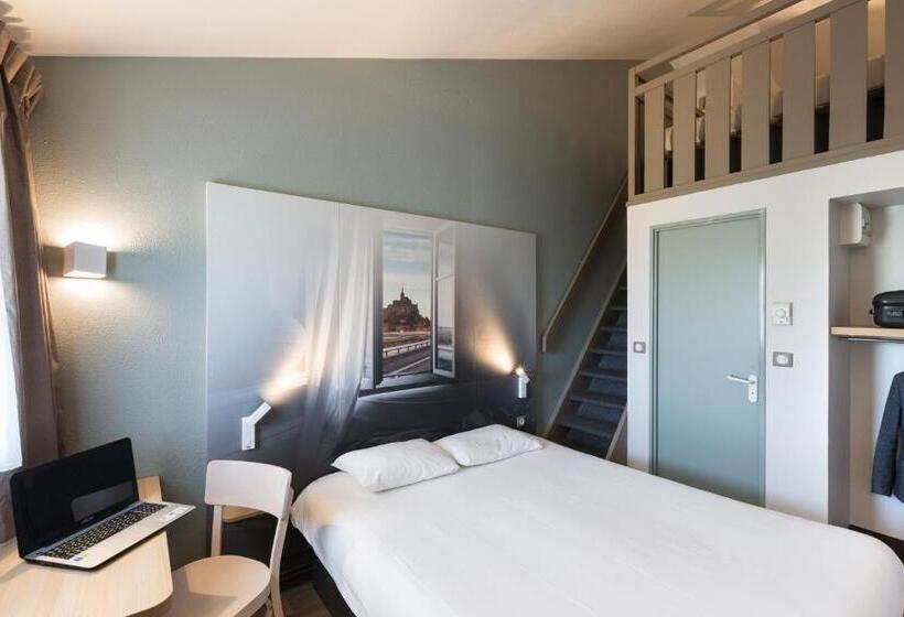 Четырехместный Номер Стандарт, B&b Hotel Avranches Baie Du Mont St Michel