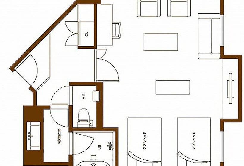 小型套房, La Jolie Motomachi