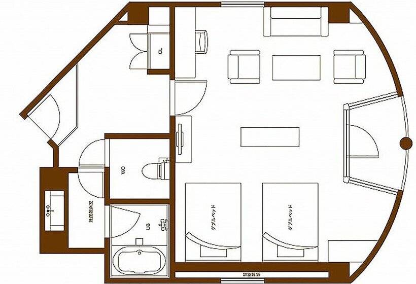 高级小型套房, La Jolie Motomachi