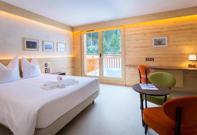 חדר סטנדרט עם מרפסת, Restaurant Mont Champ Du Feu