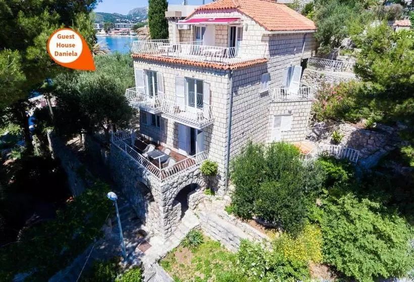 اتاق استاندارد با تراس و چشمانداز دریا, Guest House Daniela