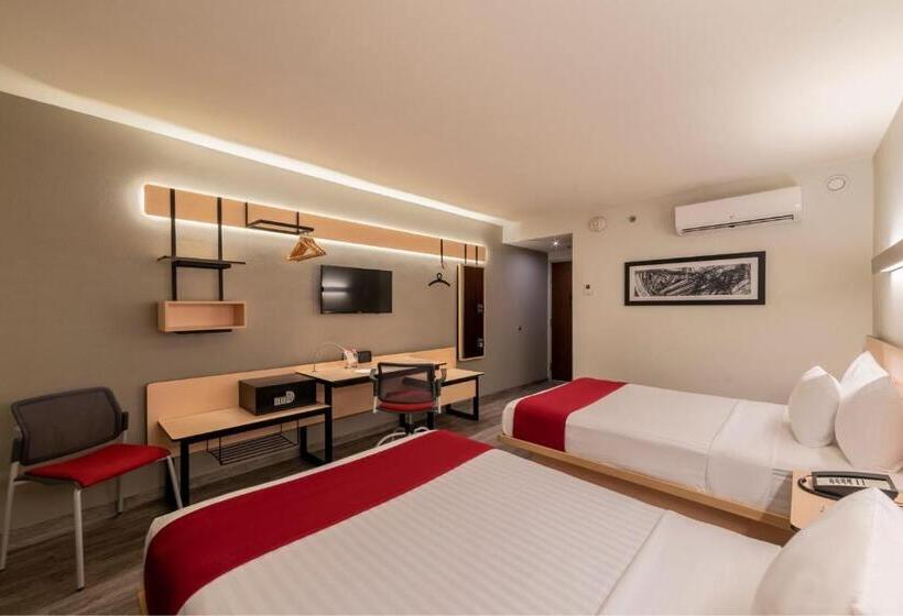 스탠다드 룸 더블 침대 2개, City Express Plus By Marriott Guadalajara Palomar