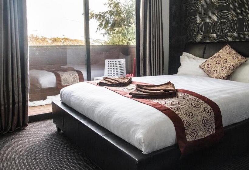 标准间带阳台, Duck Inn Mt Buller