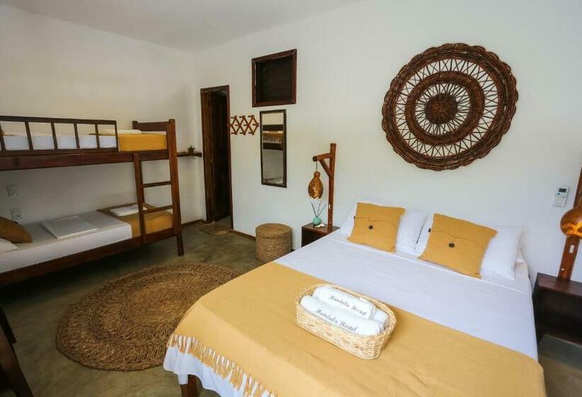 חדר סטנדרט לארבעה, Mandala Hostel Jeri