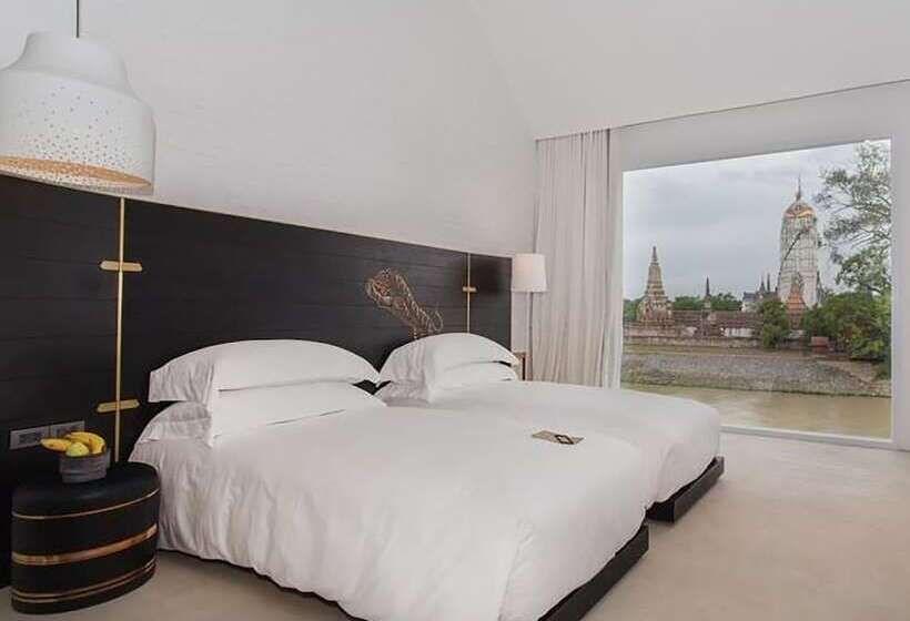 غرفة ديلوكس مطلة على النهر, Sala Ayutthaya