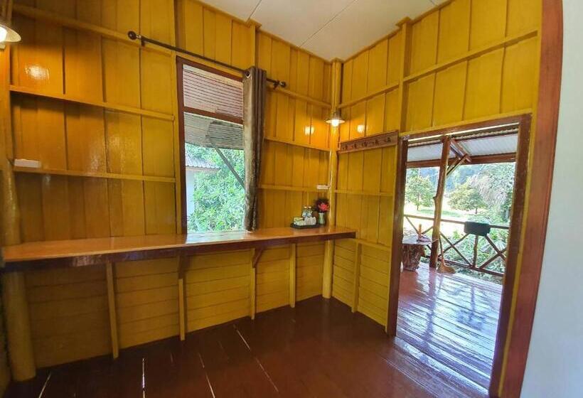 Бунгало Стандарт Вид на Сад, Tree Tops River Huts